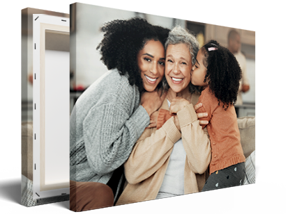 Prints on Canvas with individual edge designs