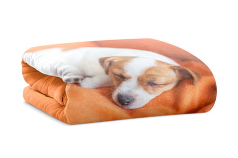 custom blanket close-up