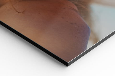 metal prints close-up